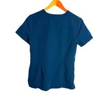Figs Catarina Scrub Top Women Xs Blue V-neck Single Pocket Short Sleeve Po  4772