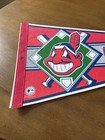 Vintage Cleveland Indians Full Size Felt Pennant Mlb Baseball 90s