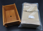 Wood Crate Decor Shelf Counter Box Caddy Set 2 Rustic Farmhouse Decor