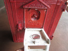 Nyc - Antique Gamewell Fire Alarm Wall Box Firefighter