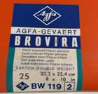 Agfa-gevaert Brovira Bw119 Soft Extra White Lustre Photographic Paper 8x10 Open