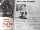 May 1968 Cycle Sport  Magazine Cal Rayborn