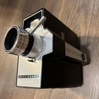 Bell   Howell Zoom Reflex Auto Load 8mm Film Movie Camera Tested