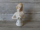 Vintage Pincushion Half Doll Porcelain Figurine Marked Germany Pin Cushion Doll