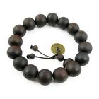 Wooden Men s Buddha Buddhist 12mm Prayer Beads Tibet Mala Bracelet Wrist  hot