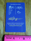 Hotel Zephyr San Francisco Fisherman s Wharf Hotel Key Card Collectible