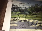 32 Masters Champs  Signed Masters 16x20 Canvas Arnold Palmer Psa Dna