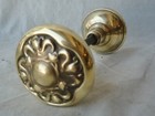 Door Knob  pair  2 1 4  Eastlake Cast Bronze  brass  1