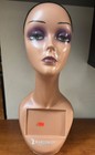 Realistic Female Mannequin Head With Shoulders For Wig Display  