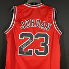 Michael Jordan Hand Signed Chicago Bulls Basketball Jersey  Autographed Coa Holo