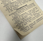 Welcome To Disneyland 1958 Illustrated Map Brochure Attractions   Shows Pamphlet