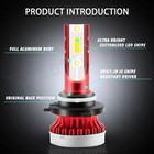 2pcs High Power 6000k White H7 Led Daytime Running Light Drl Bulb Kit For Kia