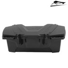 Atv Rear Rack Cargo Box For Honda Kawasaki Storage Trunk Fit 0 75 -1  Tube