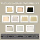 Royal Designs Inc Lamp Shade Rectangle Hardback Shade Various Colors   Sizes