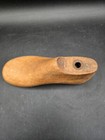 Antique Child Wood Metal Cobbler Shoe Mold Form Size 8 Shoemaker Solid