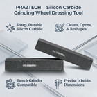 Praztech 2pc Silicon Carbide Dressing Stick 150x25x25mm Grinding Wheel Dresser
