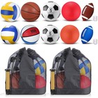 12 Pcs Sport Ball Set - Basketball  Football  Volleyball  Soccer  Baseball   Pum