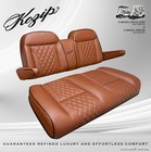  kozip  Yamaha G29   Drive2 Golf Cart Front Seat backrest Cushion Set  brown 