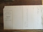 Antique 1890 Ephemera Pa Court Legal Document Theft Gold Watch   Chain
