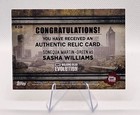 Sasha Williams Costume Relics 2017 Topps The Walking Dead Season 7  r-sw