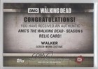 2017 Topps The Walking Dead Season 6 Relics Walker 14y8