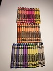 Vintage Crayola Crayon Replacement Lot 38pc 80s 90s Robin s Egg Blue Mac  chees