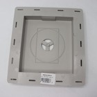 Mid America Slim Line Mounting Block Gray 7-5 16  W X 7-15 16  050990b