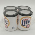 Vintage Miller Lite Styrofoam Beer Can Koozie Cooler Sealed Lot Of 4 Coozie Usa