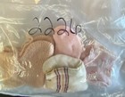 Vintage 4 Pairs Doll Stockings Various Sizes For Antique Bisque Dolls Lot 2226
