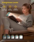 Glocusent Usb Rechargeable Book Light For Reading In Bed Portable Clip-on Led   