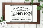 Adhesive Silk Screen Stencils Reusable laundry Room 8 5x11 Inches Laundry Room