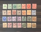 Stamps Great Britain  Lot Of 28 Different Issues Of King George V  See Details