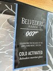 New James Bond Spectre 2015 Belvedere Movie Collectible Martini Glass Set 007