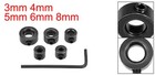 6 In 1 Drill Stop 3mm 4mm 5mm 6mm 8mm I d  Hex Wrench Bits Holder