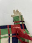 Vintage Gund Rubber Head Plaid Fabric Pinocchio Hand Puppet rare Htf Disney