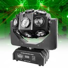 Led Rgbw Moving Head Stage Lighting 4 In 1 Beam Lamp Dmx512 Xmas Party Disco Dj