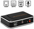 Ezcap 1080p Hdmi Game Capture Hd Video Editing Xbox Ps3 4 Wii Mic-in  No Need Pc