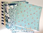 Kaisercraft  summer Splash  12x12 Scrapbook Paper Pack   Stickers Kit Rare  New