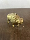 Vintage Cast Iron Standing Buffalo  Savings Bank