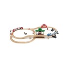 Starter Brio Wooden Railway 33511 Travel Circle Set W  People Train Cars Tracks
