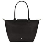 New Longchamp Le Pliage Tote Shoulder Travel Bag Nylon Handbag Large Black L