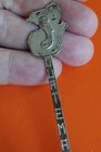 Stunning Vintage Estate Guatemala 900 Silver  Spoon    4 Inches 