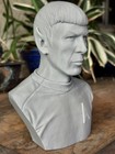 Star Trek Tos Spock Bust 6 5    3d Printed Sci-fi Display Statue Collectible