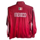 Mexico Maccabi Games Ruggel Track Jacket Full Zip Red White Stripe Size 44