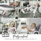 Sweety Fox Adjustable  Folding  Baby   Toddler High Chair- Dark Grey