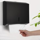 Commercial Stainless Steel Paper Towel Dispenser Wall Mount Lock C trifold