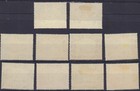 Aden 1937 1 - 10 Mint  1 5 6  Lh  2 - 4  7 - 10  Mnh