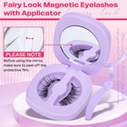 Fairy Look Magnetic Eyelashes With Applicator No Glue Needed Strip Lashes