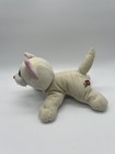 Vintage Tonka Pound Puppies Pound Purries White Brown Kitten Plush 8   