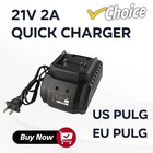 18v 21v Li Ion Charger For Makita Bl1415 Bl1815 Bl1830 Bl1850 Us Eu Plug